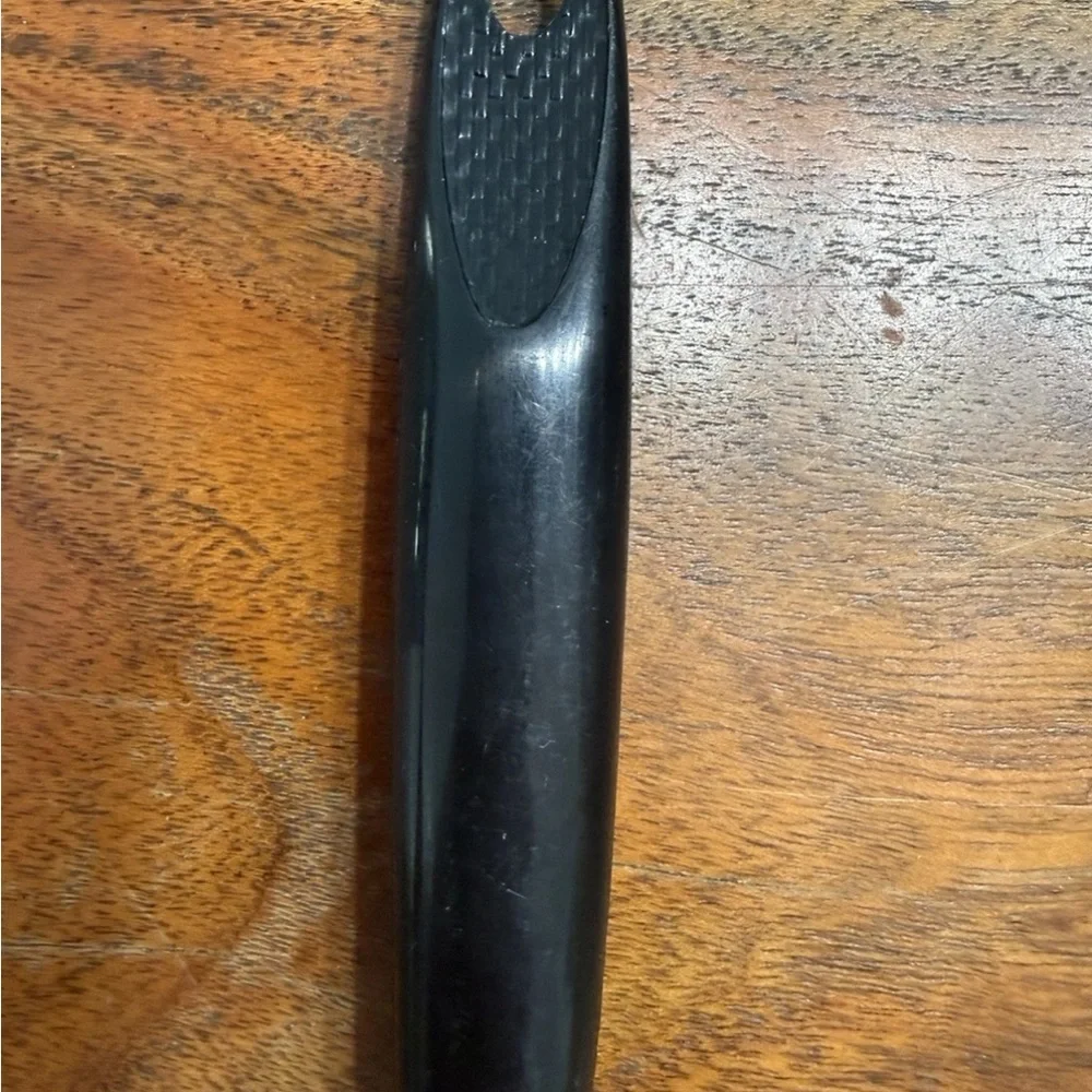 VINTAGE EKCO SLOTTED SERVING SPOON UTENSIL HEAT RESISTANT PLASTIC NYLON 11” USA